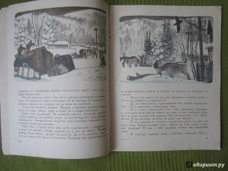 Иллюстрация 64 из 67 для Чук и Гек - Аркадий Гайдар | Лабиринт - книги. Источник: Александрова  Анна Леонидовна