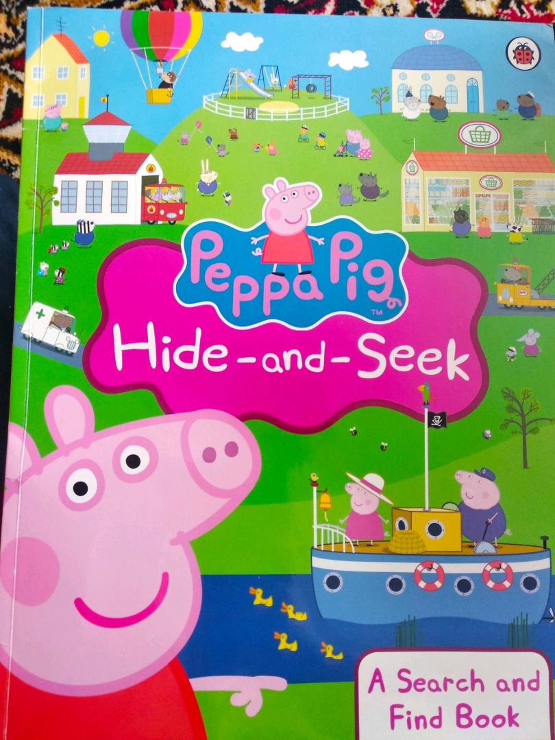 Иллюстрация 32 из 39 для Peppa Pig. Peppa Hide-and-Seek. Search & Find Book | Лабиринт - книги. Источник: Фархутдинова  Алия