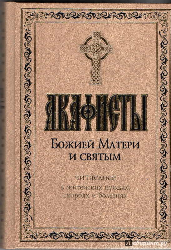 Иллюстрация 7 из 7 для Акафисты Божией Матери и святым | Лабиринт - книги. Источник: verbina