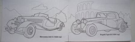 Иллюстрация 3 из 10 для Ретро-автомобили. Раскраска | Лабиринт - книги. Источник: kaso