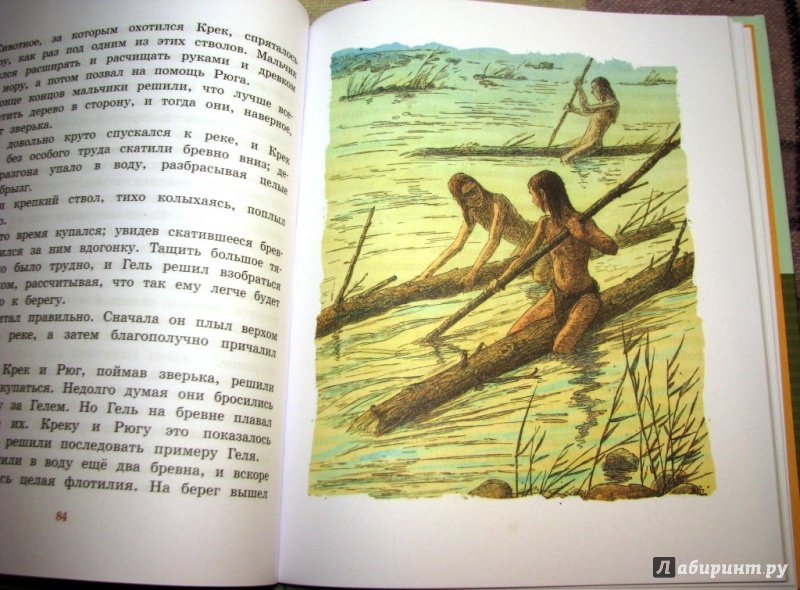 Иллюстрация 41 из 50 для Приключения доисторического мальчика - Эрнест Эрвильи | Лабиринт - книги. Источник: Бог в помощь
