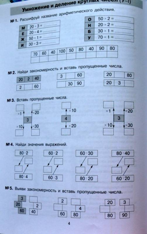 Иллюстрация 20 из 29 для Математика. 2-3 классы. Тетрадь-практикум. Внетабличное умножение и деление. ФГОС - Юлия Гребнева | Лабиринт - книги. Источник: Ассоль