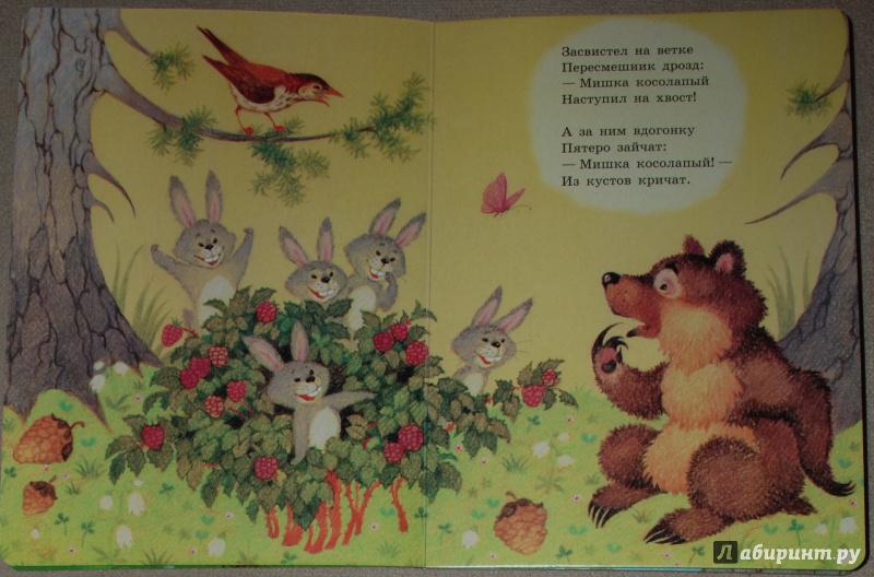 Иллюстрация 17 из 21 для Косолапая песня - Андрей Усачев | Лабиринт - книги. Источник: Книжный кот