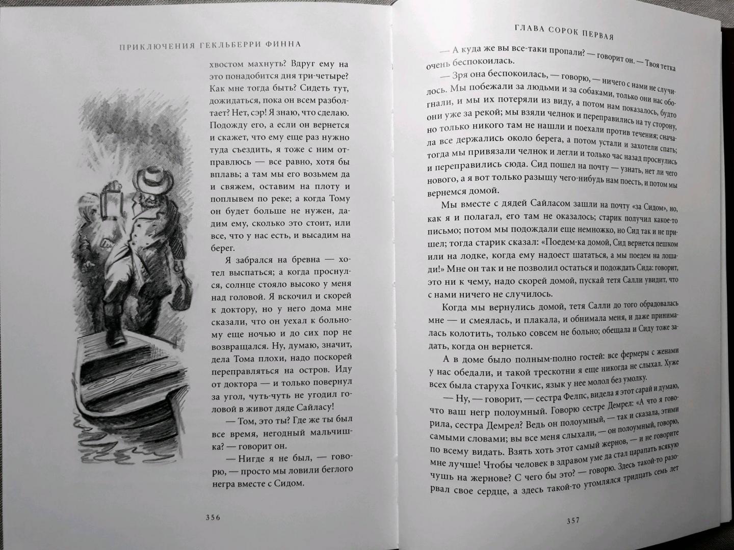 Иллюстрация 23 из 33 для Приключения Гекльберри Финна - Марк Твен | Лабиринт - книги. Источник: Алонсо Кихано