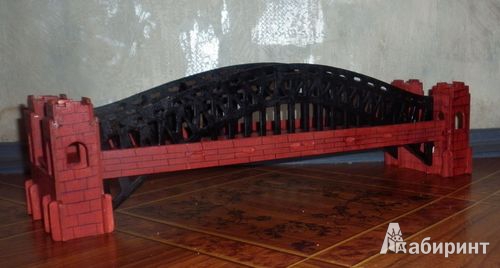 Иллюстрация 3 из 18 для Сборная деревянная модель "Сиднейский мост" | Лабиринт - игрушки. Источник: Кузнецова  Светлана