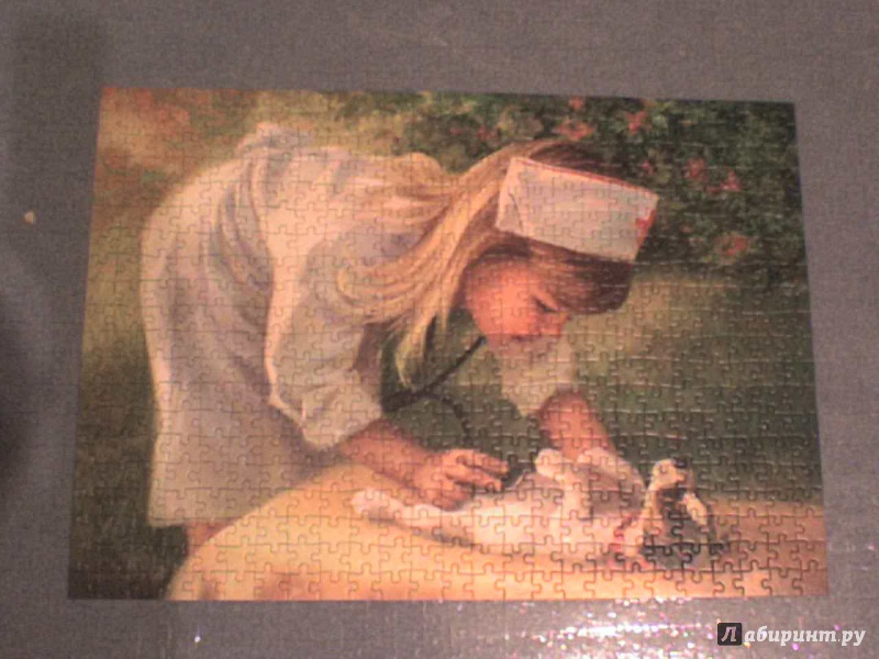 Иллюстрация 3 из 7 для Puzzle-500 "Маленькая медсестра" (B-52004) | Лабиринт - игрушки. Источник: Роза с шипами