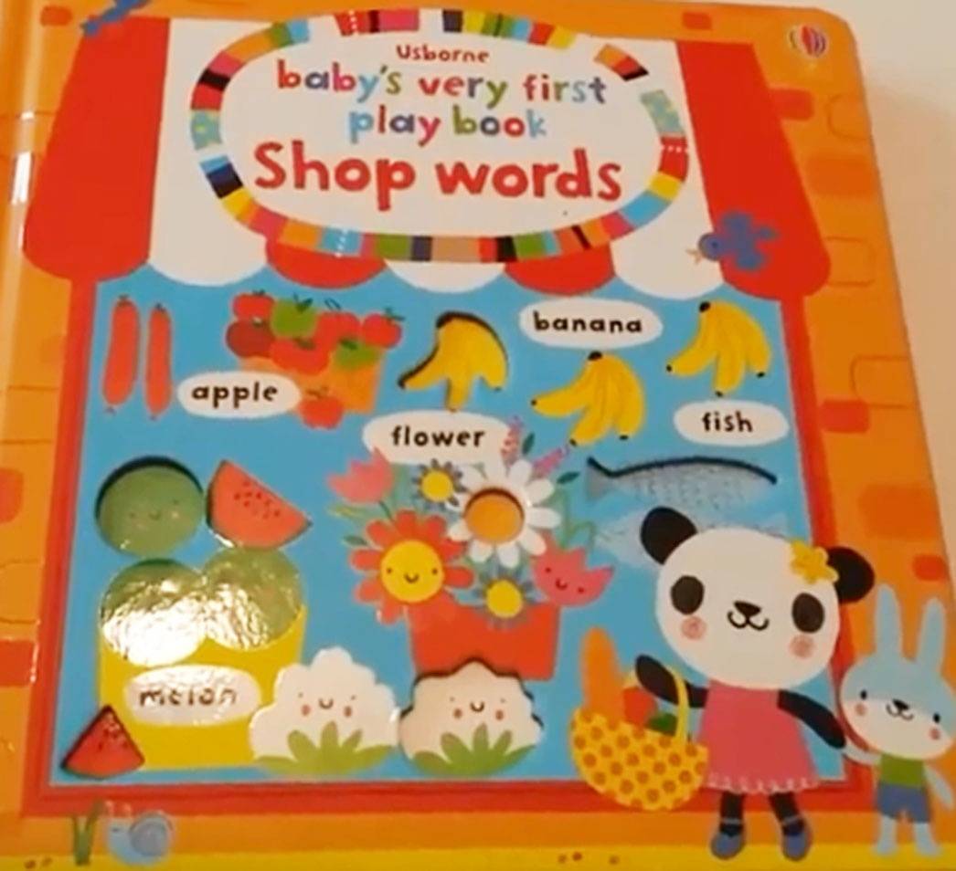 Иллюстрация 8 из 9 для Baby's Very First Play Book: Shop Words (board book) | Лабиринт - книги. Источник: u.p