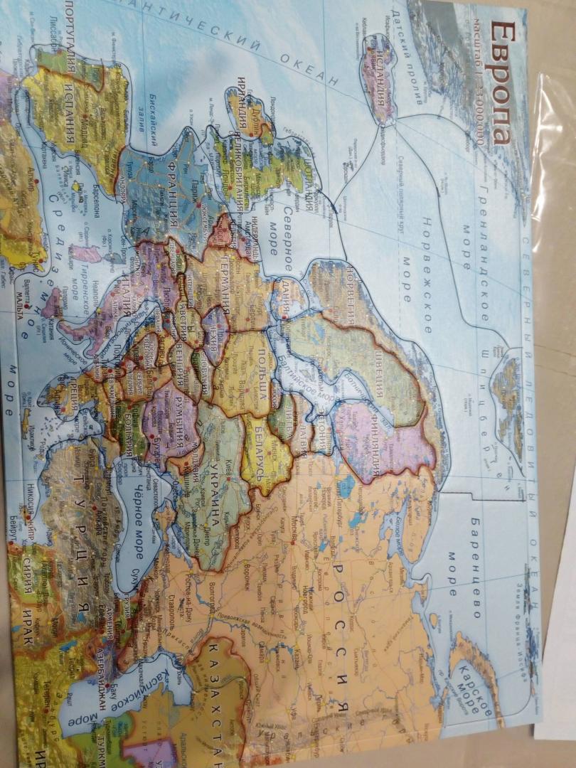 Иллюстрация 13 из 17 для Пазл географический "Карта Европы" (GT0720) | Лабиринт - игрушки. Источник: Чучалина  Елена