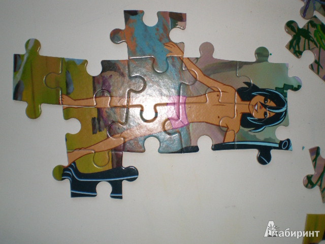 Иллюстрация 2 из 2 для Puzzle-60 "Маугли и бандерлоги" (6071) | Лабиринт - игрушки. Источник: Каломиец  Татьяна Владимировна
