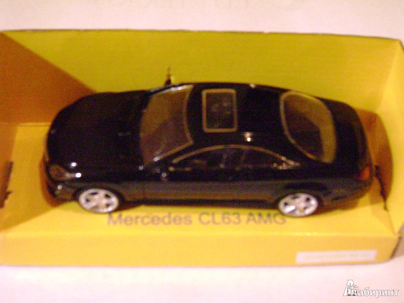 Иллюстрация 3 из 4 для Машина металлическая "Mercedes CL63 AMG" 1:43 (34300) | Лабиринт - игрушки. Источник: Batterfly