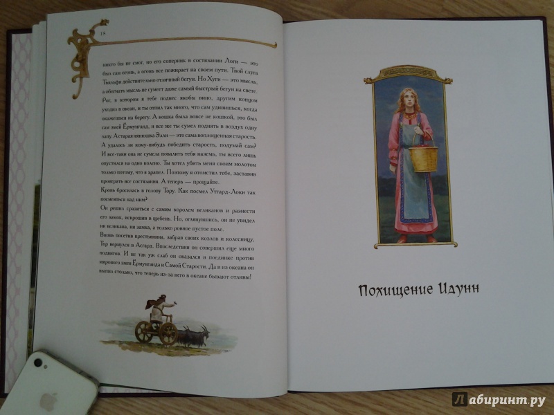 Иллюстрация 28 из 72 для Молот Тора. Скандинавские легенды | Лабиринт - книги. Источник: Olga