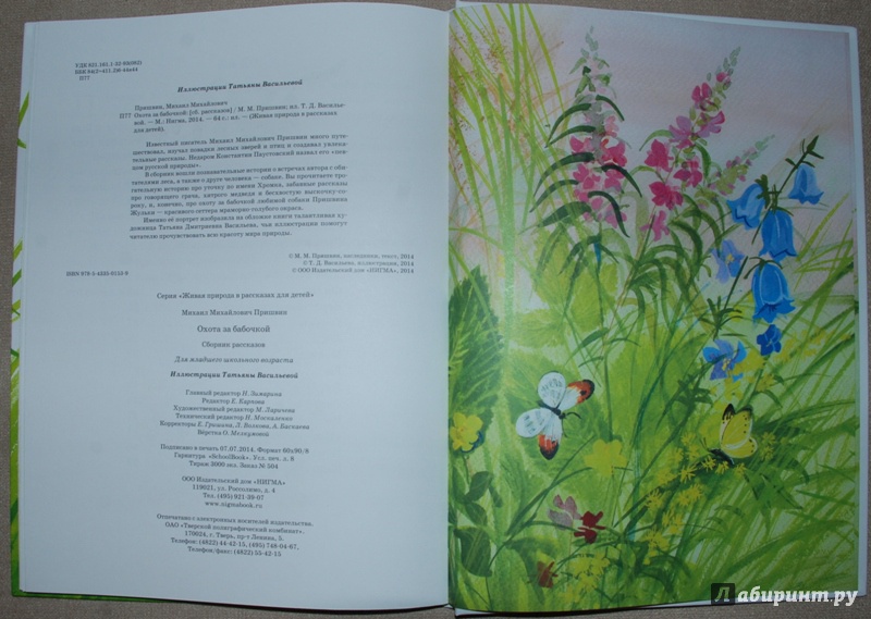 Иллюстрация 32 из 78 для Охота за бабочкой - Михаил Пришвин | Лабиринт - книги. Источник: Книжный кот