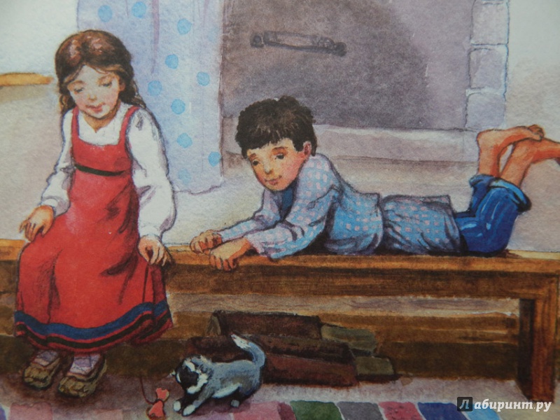 Иллюстрация 21 из 36 для Котёнок - Лев Толстой | Лабиринт - книги. Источник: Мелкова  Оксана
