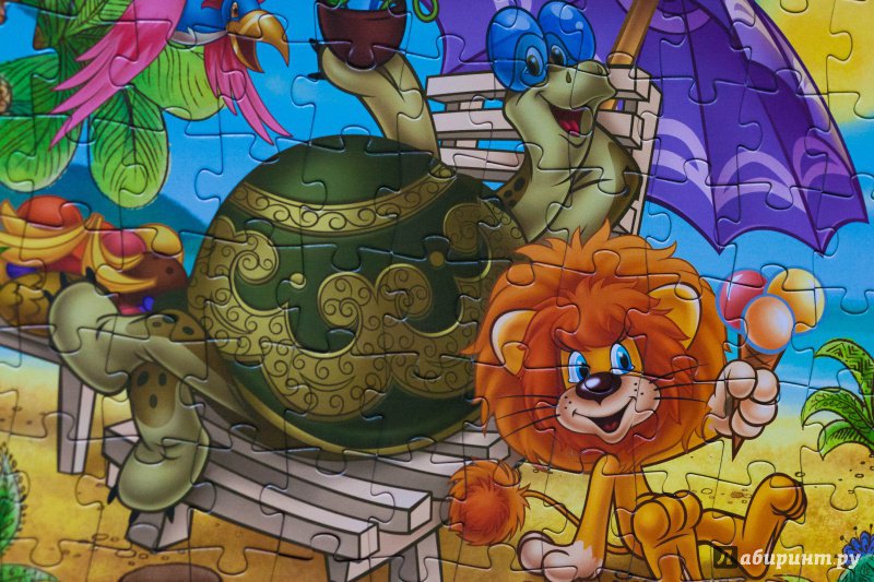 Иллюстрация 13 из 16 для Step Puzzle-104 "Львёнок и черепаха" (82028) | Лабиринт - игрушки. Источник: Максимова Анастасия