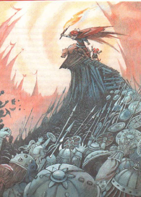 Иллюстрация 30 из 35 для Огненный бог Марранов - Александр Волков | Лабиринт - книги. Источник: Кин-дза-дза