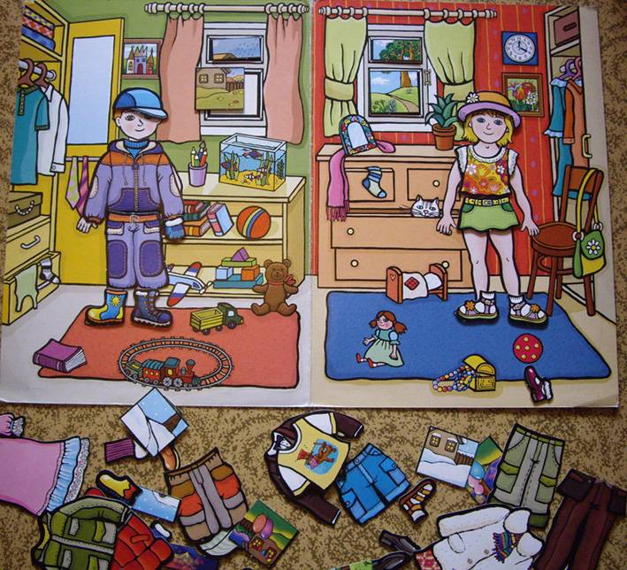 Иллюстрация 3 из 4 для MG (Игры на магнитах): Наряди детей на прогулку | Лабиринт - игрушки. Источник: OOlga