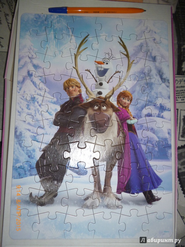 Иллюстрация 10 из 17 для Step Puzzle-60 DISNEY "Холодное сердце" (81126) | Лабиринт - игрушки. Источник: Addim