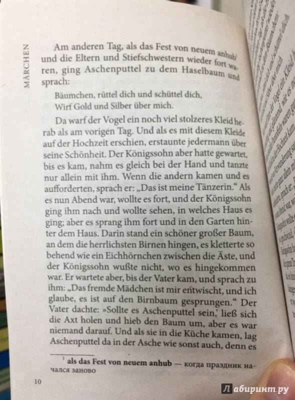 Иллюстрация 10 из 19 для Aschenputtel und andere Marchen - Grimm Bruder | Лабиринт - книги. Источник: Lina