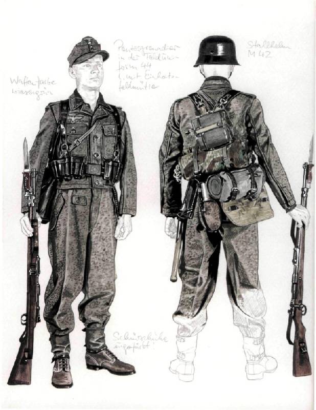 Иллюстрация 22 из 40 для Униформа III Рейха. Бронетанковые войска. 1934-1945 - Вернер Хорн | Лабиринт - книги. Источник: Юта