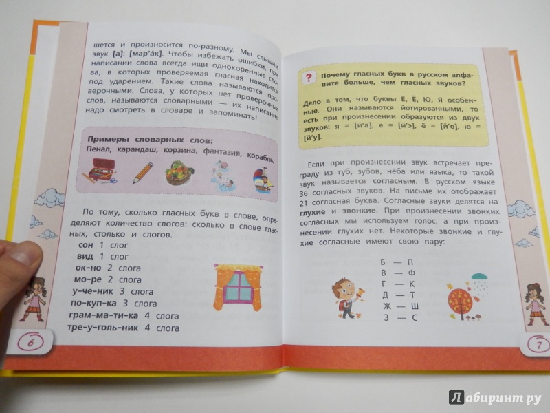 Иллюстрация 6 из 6 для Русский язык и математика. Все правила начальной школы - Анна Круглова | Лабиринт - книги. Источник: dbyyb