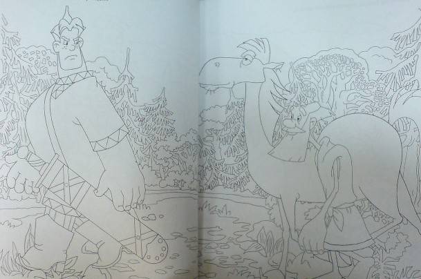 Иллюстрация 6 из 9 для Супер раскраска № 0706 (Богатыри) | Лабиринт - книги. Источник: Настёна