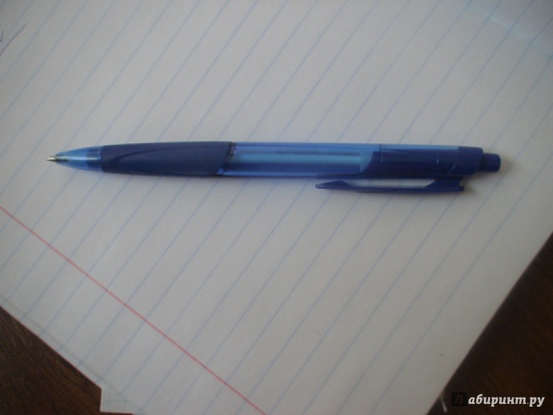 Иллюстрация 7 из 8 для Ручка шариковая автоматическая, синяя 0,7 мм (ES2095) | Лабиринт - канцтовы. Источник: prema81