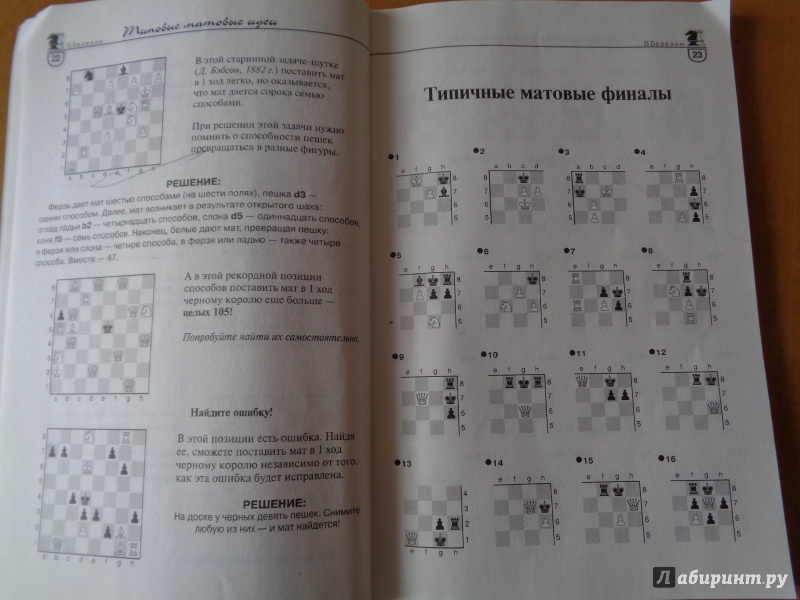 Иллюстрация 11 из 20 для Азы шахмат - Виктор Березин | Лабиринт - книги. Источник: ЕККА