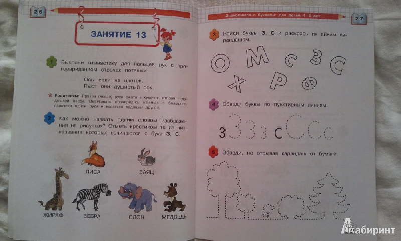 Иллюстрация 6 из 16 для Знакомимся с буквами: для детей 4-5 лет - Валентина Егупова | Лабиринт - книги. Источник: urri23