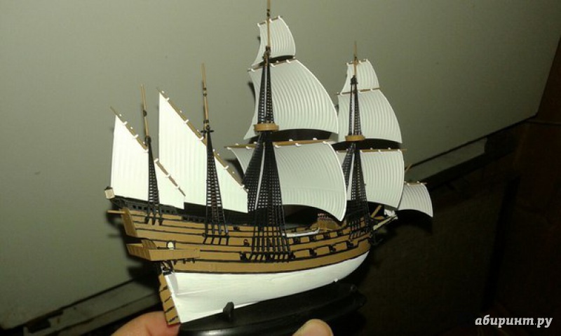Иллюстрация 4 из 15 для Сборная модель "Флагманский корабль Френсиса Дрейка "Ревендж" (6500П) | Лабиринт - игрушки. Источник: Желтова  Валерия