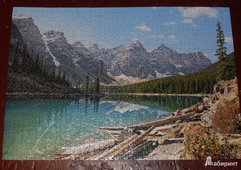 Иллюстрация 5 из 9 для Puzzle-1500. "Национальный парк, Канада" (С-150731) | Лабиринт - игрушки. Источник: Klementinka