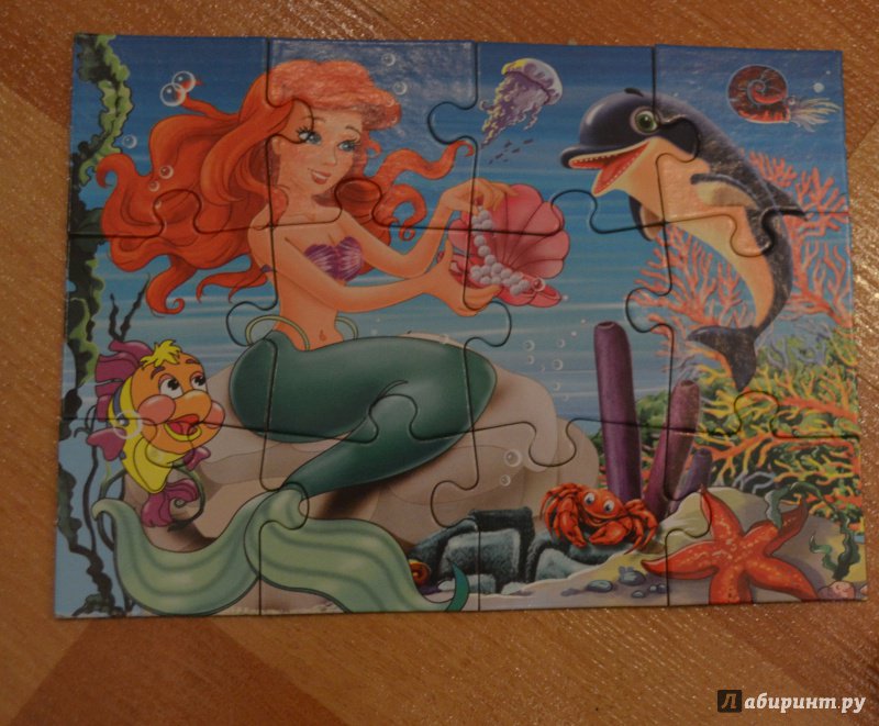 Иллюстрация 10 из 11 для Puzzle-12 "Сказки для принцесс", в ассортименте (П12-1264) | Лабиринт - игрушки. Источник: Лабиринт