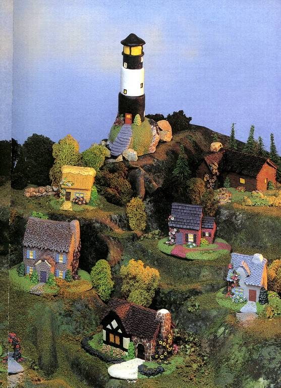 Иллюстрация 23 из 23 для Научитесь лепить миниатюрные деревушки - Гейл Ритч | Лабиринт - книги. Источник: * Ольга *