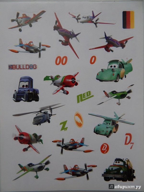 Иллюстрация 14 из 20 для 100 наклеек "Disney. Самолеты" | Лабиринт - книги. Источник: Мелкова  Оксана