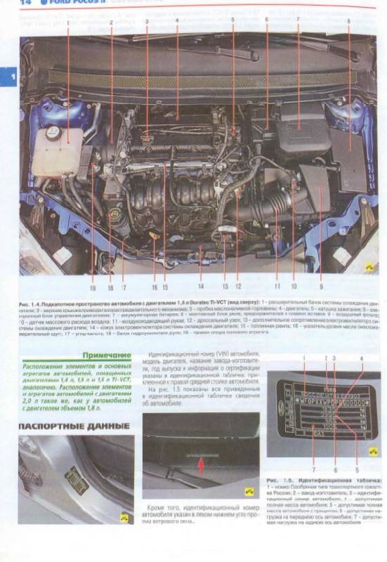 Иллюстрация 3 из 33 для Ford Focus II. Руководство по эксплуатации, техническому обслуживанию и ремонту | Лабиринт - книги. Источник: Afina