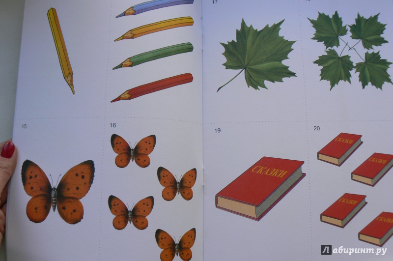Иллюстрация 4 из 5 для Количественные числительные 1,4,5 + существительные. Дидактическая игра для детей 5-7 лет - Вилена Коноваленко | Лабиринт - книги. Источник: Марина
