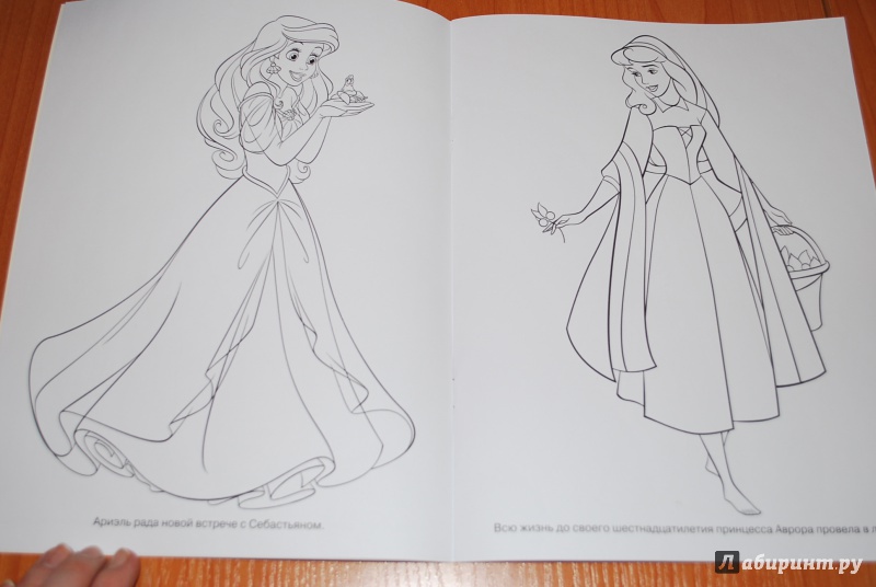 Иллюстрация 3 из 10 для Волшебная раскраска. Принцессы (№15013) | Лабиринт - книги. Источник: Нади