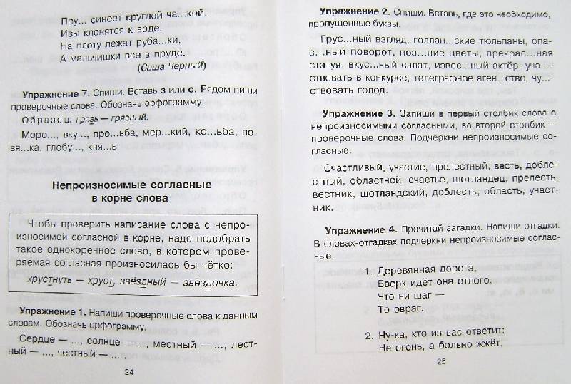 Иллюстрация 33 из 40 для 95 упражнений на все правила русского языка. 3 класс - Ольга Ушакова | Лабиринт - книги. Источник: BOOKвочка