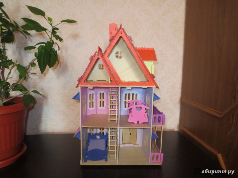 Иллюстрация 14 из 22 для Сборная модель "Готический дом" малый (G-DH001) | Лабиринт - игрушки. Источник: Анечка