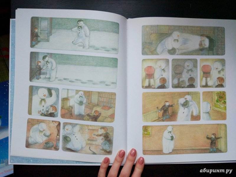 Иллюстрация 54 из 99 для Снеговик. Снеговик снежный пёс. Комплект из 2-х книг - Бриггс, Одус | Лабиринт - книги. Источник: Happyou