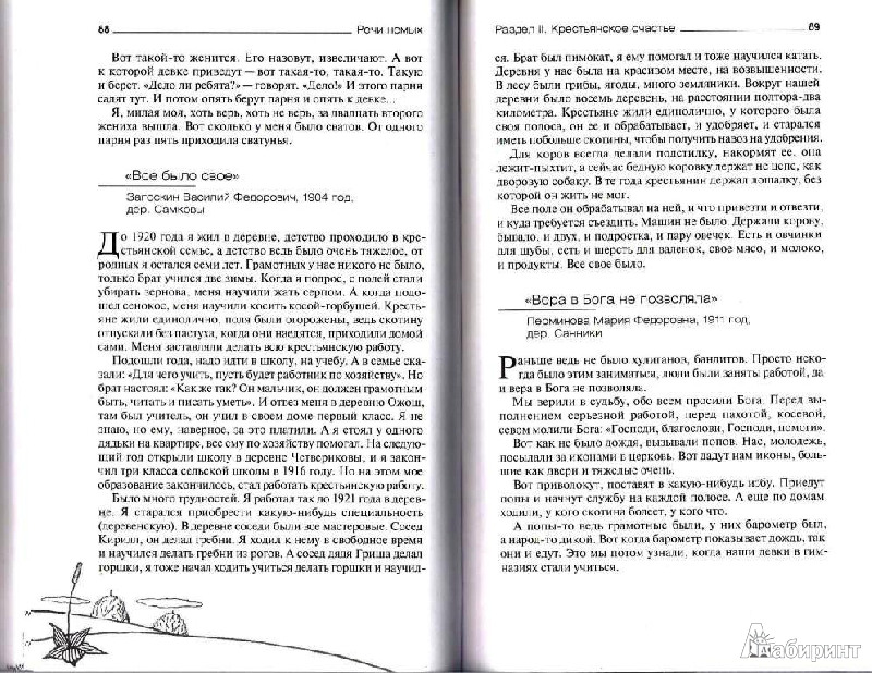 Иллюстрация 3 из 4 для Речи немых. Повседневная жизнь русского крестьянства в ХХ веке - Виктор Бердинских | Лабиринт - книги. Источник: Матуля