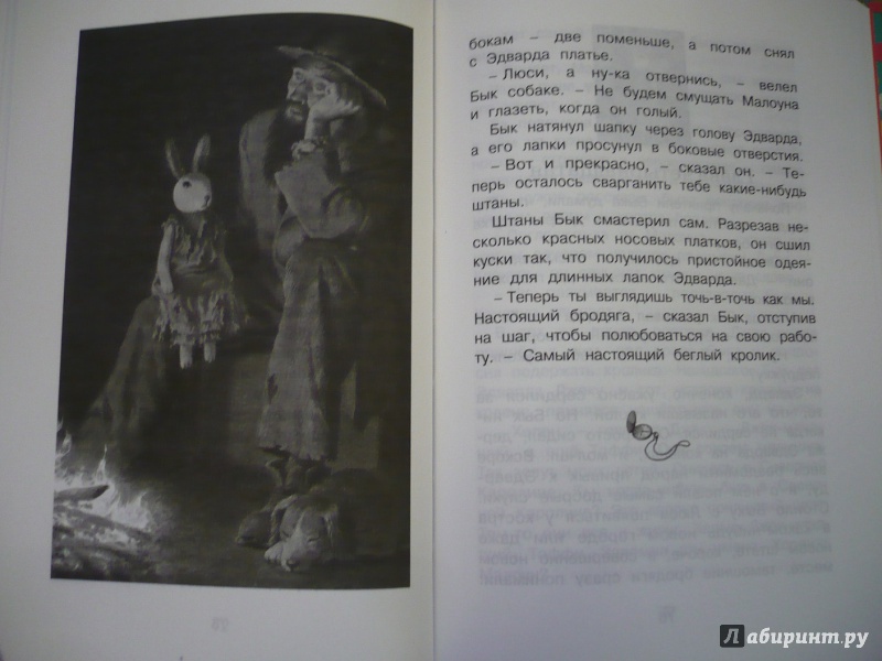 Иллюстрация 18 из 38 для Удивительное путешествие кролика Эдварда - Кейт ДиКамилло | Лабиринт - книги. Источник: angela_kvitka