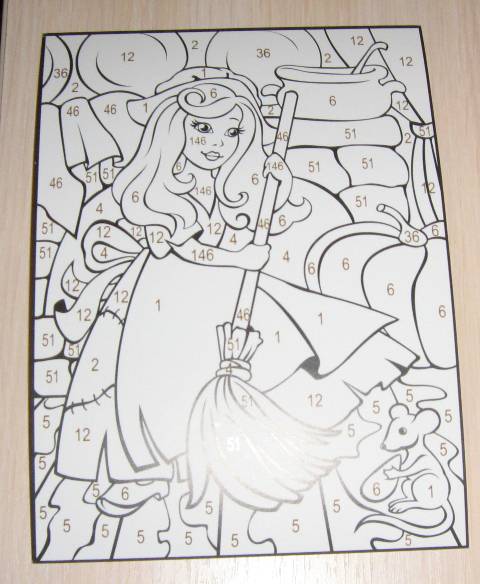 Иллюстрация 8 из 9 для Раскраска по номерам "Девочки из сказок" (43990) | Лабиринт - игрушки. Источник: Щипунов  Андрей Михайлович