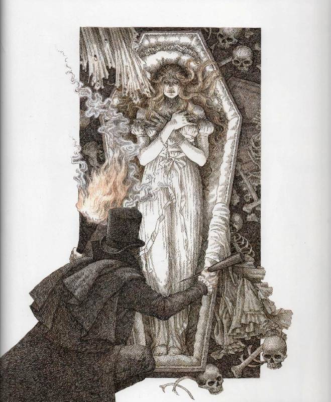 Иллюстрация 14 из 50 для Дракула - Ники Рейвен | Лабиринт - книги. Источник: Zhanna