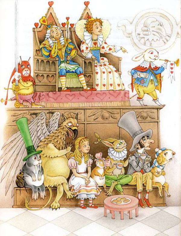 Иллюстрация 3 из 10 для Алиса в волшебной стране - Льюис Кэрролл | Лабиринт - книги. Источник: Кнопа2