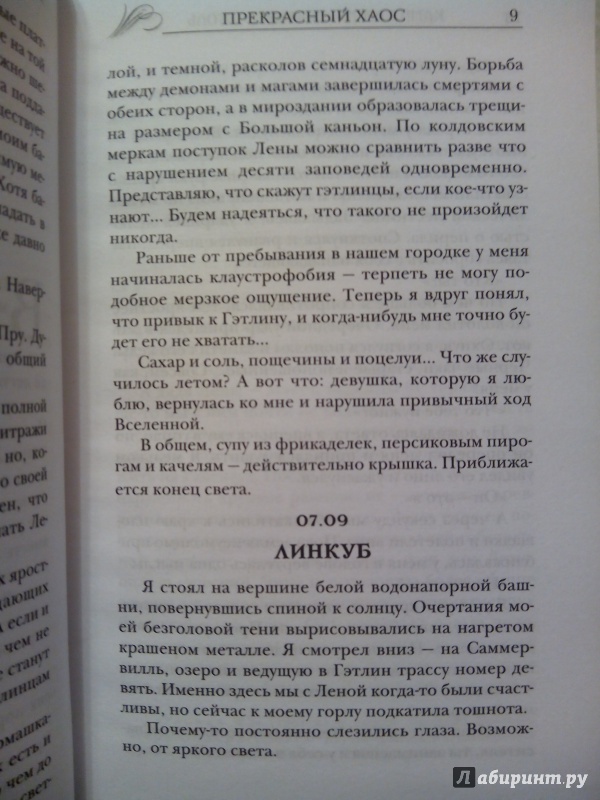 Иллюстрация 6 из 29 для Прекрасный хаос - Гарсия, Штоль | Лабиринт - книги. Источник: zabluTshaya