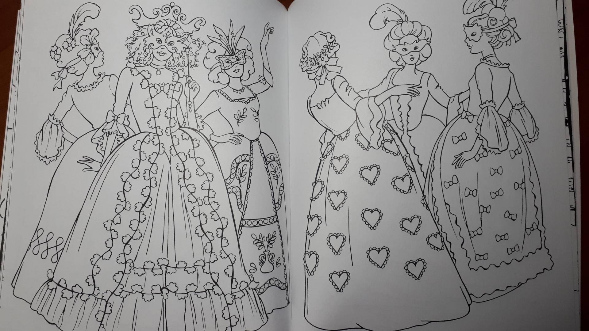Иллюстрация 34 из 40 для Принцессы. Книжка-раскраска | Лабиринт - книги. Источник: Alenta  Valenta