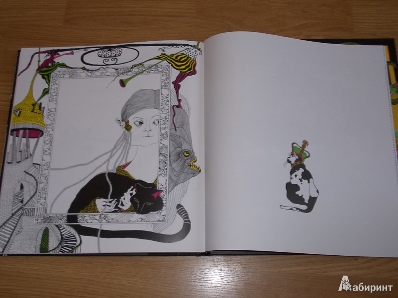Иллюстрация 18 из 30 для Сквозь зеркало и что там увидела Алиса, или Алиса в Зазеркалье - Льюис Кэрролл | Лабиринт - книги. Источник: Pam