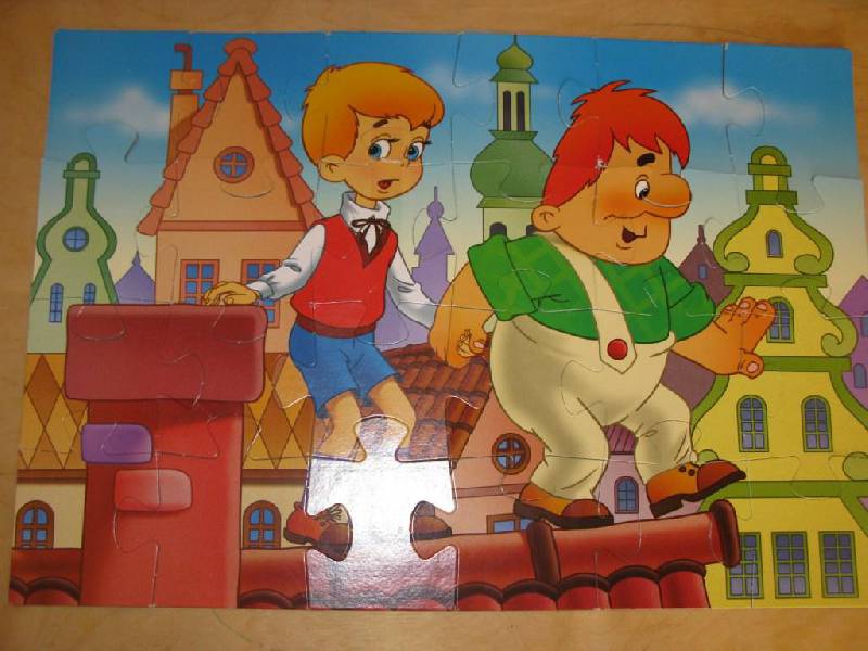 Иллюстрация 5 из 5 для Step Puzzle-24 MAXI Малыш и Карлсон (70007) | Лабиринт - игрушки. Источник: kootova