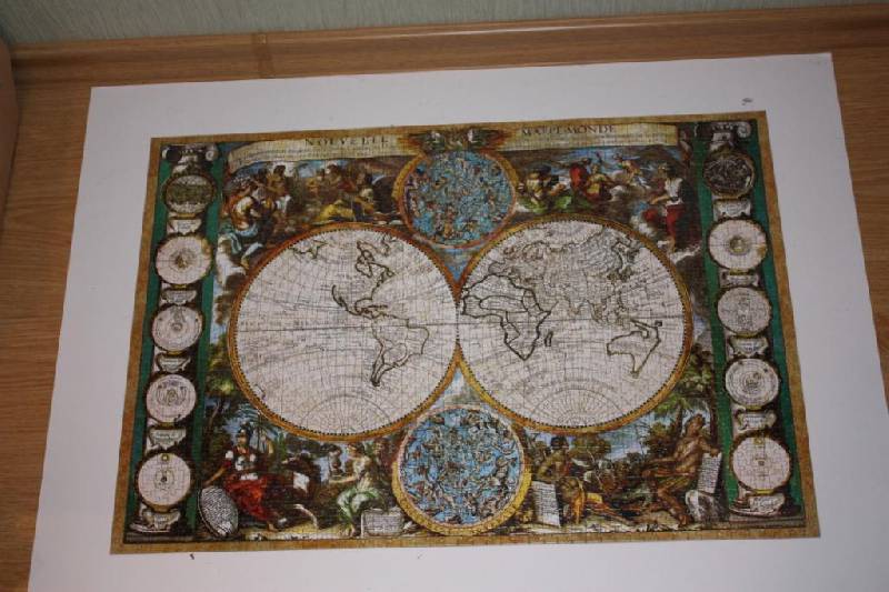 Иллюстрация 5 из 5 для Puzzle-1500. Карта мира (С-150632) | Лабиринт - игрушки. Источник: Исмагилов  Динис
