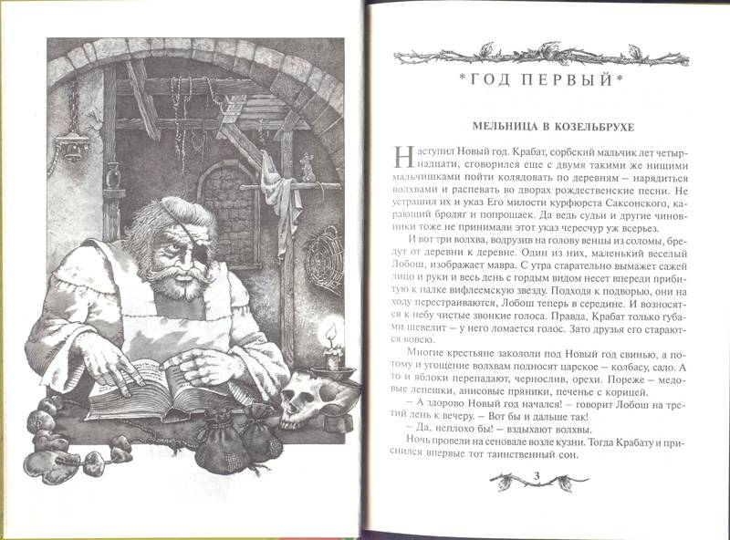 Иллюстрация 25 из 28 для Крабат, или Легенда старой мельницы - Отфрид Пройслер | Лабиринт - книги. Источник: Бетельгейзе